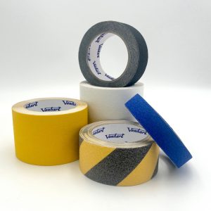 Various anti-slip tapes stacked up