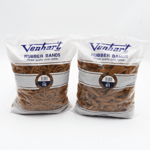Venhart 97% Pure Rubber Bands Natural